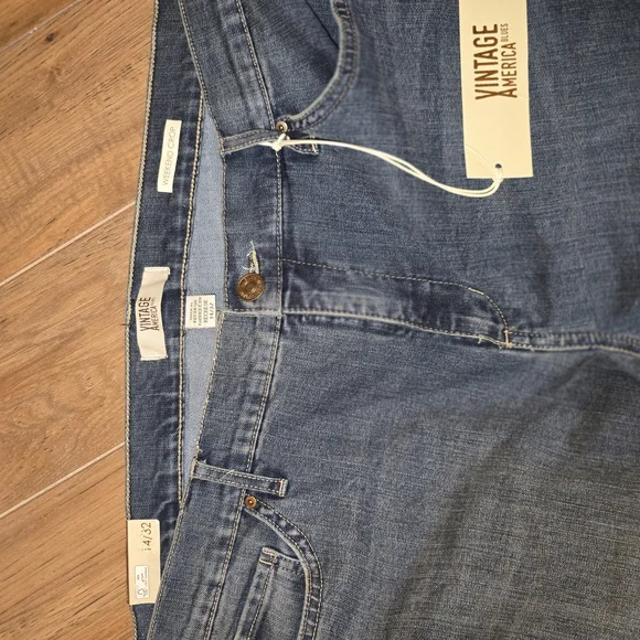 Vintage America Classic Denim Jeans - Picture 3 of 3